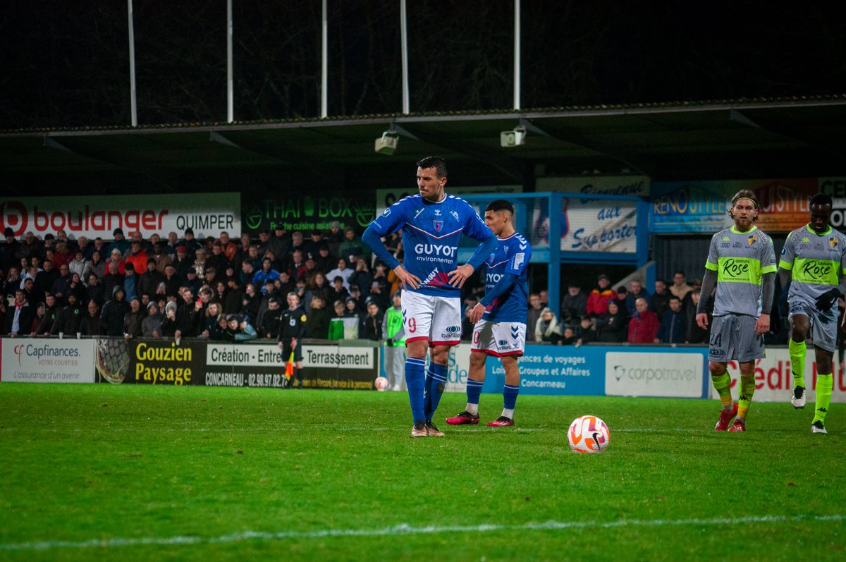 USConcarneau's tweet photo. 9️⃣e but de la saison pour 𝗔𝗻𝘁𝗼𝗶𝗻𝗲 𝗥𝗮𝗯𝗶𝗹𝗹𝗮𝗿𝗱, auteur de l'unique réalisation du derby vendredi dernier 🔥🔝 https://t.co/7Cj6XqIVNq