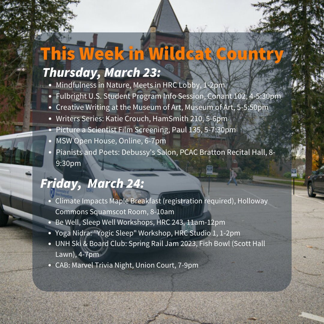 UNH Students tweet media