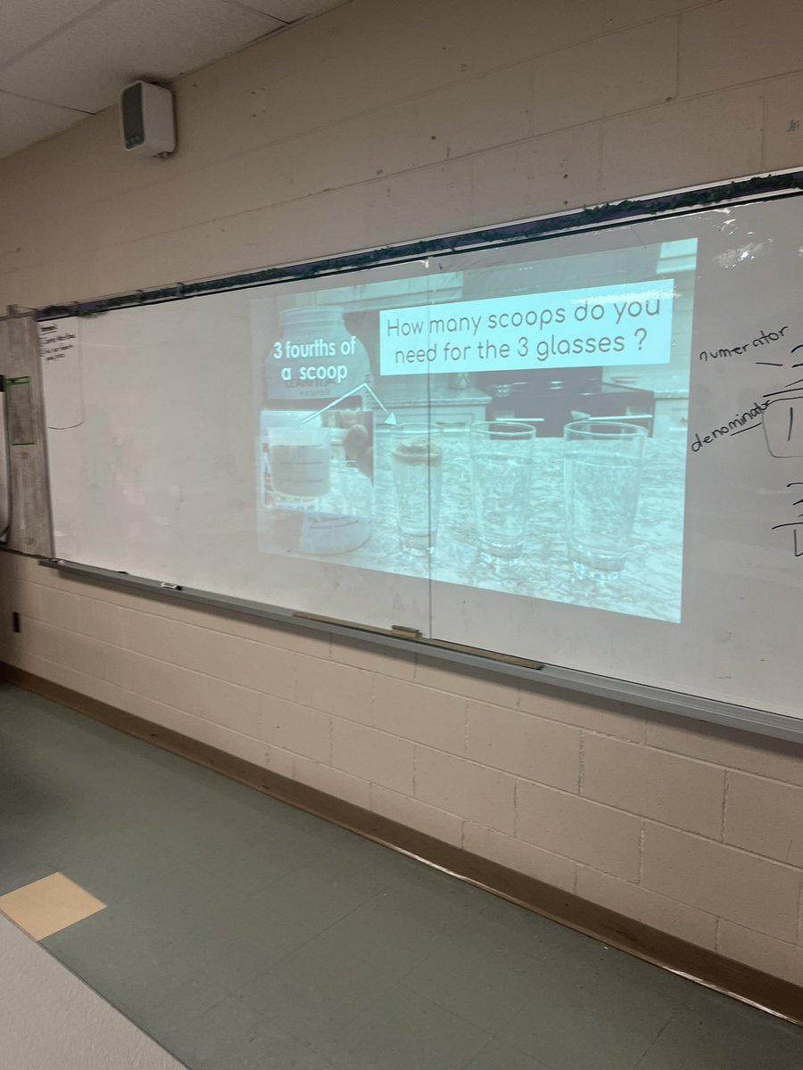 Introducing adding fractions with a protein shake activity from <a href="/MakeMathMoments/">Make Math Moments</a> <a href="/MathletePearce/">Kyle Pearce</a> <a href="/MrOrr_geek/">Jon Orr</a>