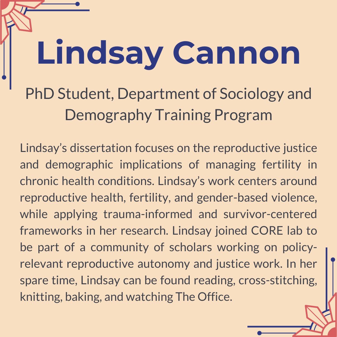 WiscCORE's tweet image. Today for Lab Member Monday, we would like to highlight Lindsay Cannon! 
Thank you Lindsay for adding so much to our community at CORE through your work and individuality! #CORELab