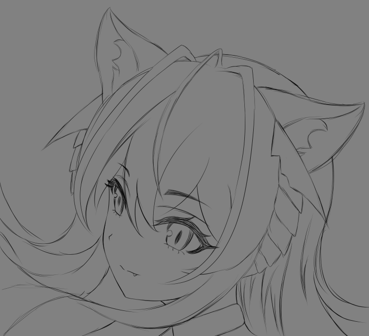 kyanasaka's tweet photo. when ur sketches are better than the final productπ
#ayanillust https://t.co/rJyBFzQnSV