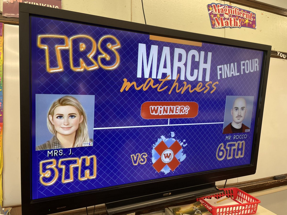 MrsCarroll__'s tweet image. So proud of my 5th graders!!! #MarchMathness @SuzanneMera