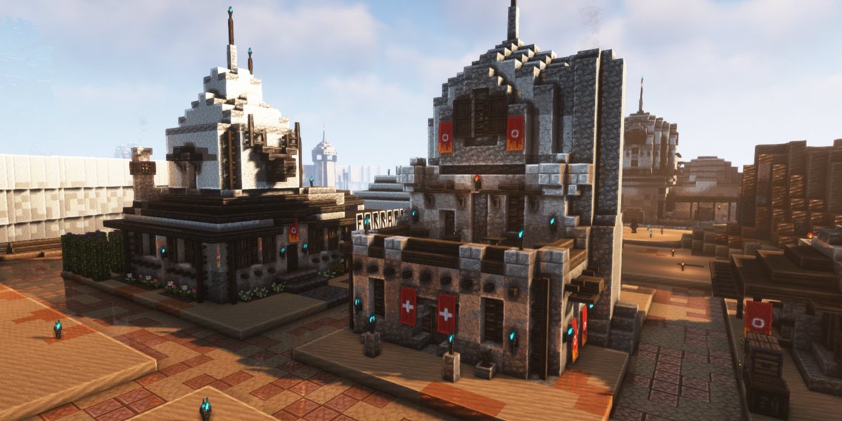 Minedadepressao's tweet photo. Nosso servidor de Minecraft RP tem cidades maravilhosas e reinos únicos criados pelos próprios jogadores! Vejam a cidade do jogador @OrionGplays por exemplo! https://t.co/tVfQYoHi4Z