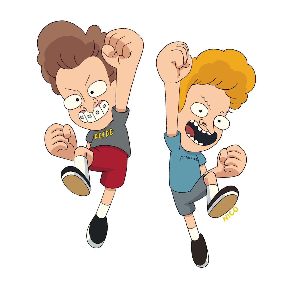 「like let's-A GO beavis!! ..or something 」|Nico Escalada ✨ (LOOKING FOR WORK)のイラスト