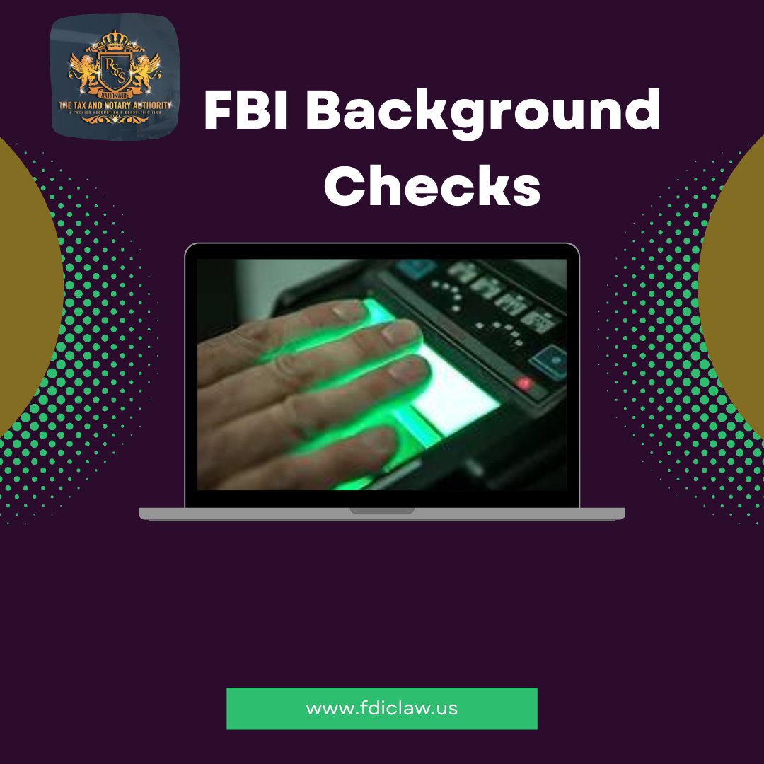 FDICBANKER's tweet photo. "Get ready to uncover your past and secure your future with RSCSPintscan's FBI Background Checks! Are you excited to take this important step towards a brighter future? We know we are!" #RSCSPintscan #FBIBackgroundChecks #SecureYourFuture #ExcitedToKnow https://t.co/P3QqwwlZlL