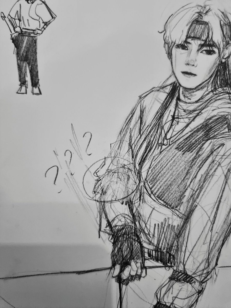 I sketched him last year actually https://t.co/cnN20I59qD 