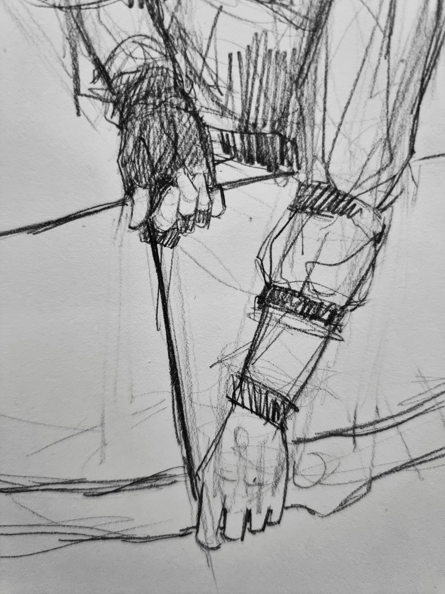 I sketched him last year actually https://t.co/cnN20I59qD 