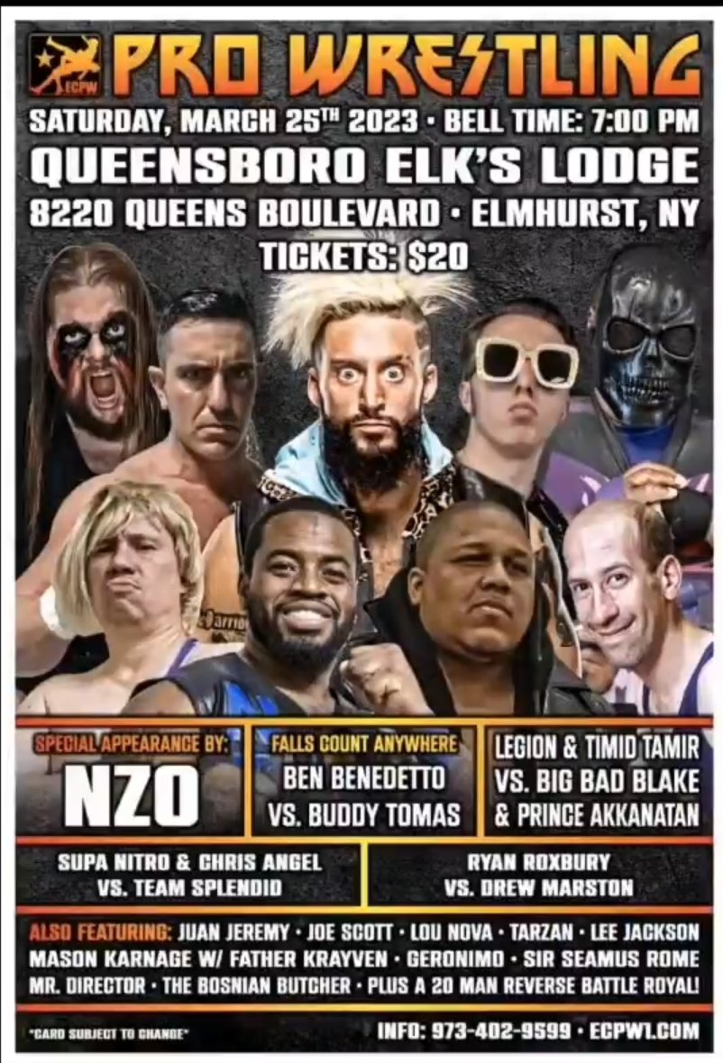 An update! This Saturday in Queens!