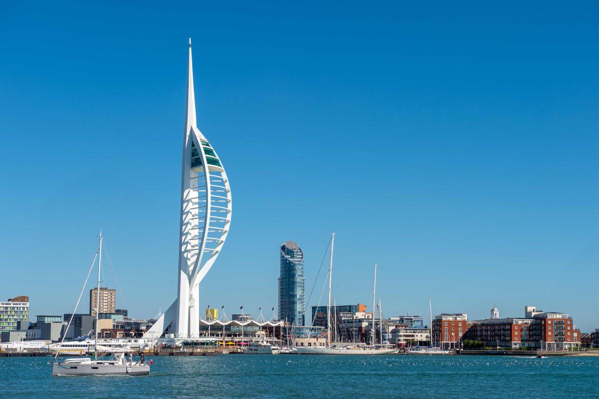 Welcome to the first day of Spring! Looking forward to sunnier days ahead #SpinnakerTower #Spring #Portsmouth #Season #VisitPortsmouth