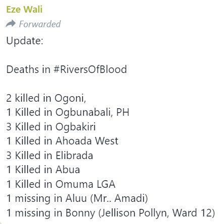 fdmlearn's tweet image. What happened in Rivers state wasn’t an election it was an act of terrorism. #Riversofblood