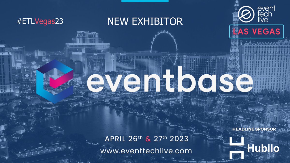 punchtownparry's tweet image. Big welcome to @EventbaseTech who are exhibiting with us at #ETLVegas23 👏
Check out their mobile #EventTech platform for premium brands - ow.ly/q5Wu50Nl32K
Register to meet them - ow.ly/3YtR50Nl32M
Contact us - sales@eventtechlive.com
#EventProfs #LiveEvents