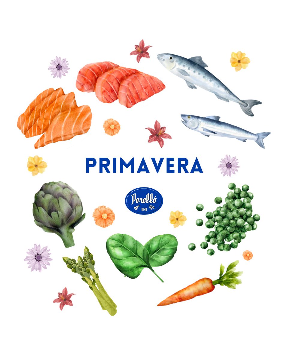 Perello1898's tweet photo. Celebrem l’arribada de la PRIMAVERA 🌸✨, temps de...👇🏼

💙 Sardines, salmó, tonyina, anxoves i arengs, productes que a #Perelló1898 coneixem bé!

💚 Carxofes, espinacs, espàrrecs, pastanagues, pèsols i faves, que sempre cacen bé amb un bon tros de BACALLÀ. https://t.co/SkaqkOAYGX