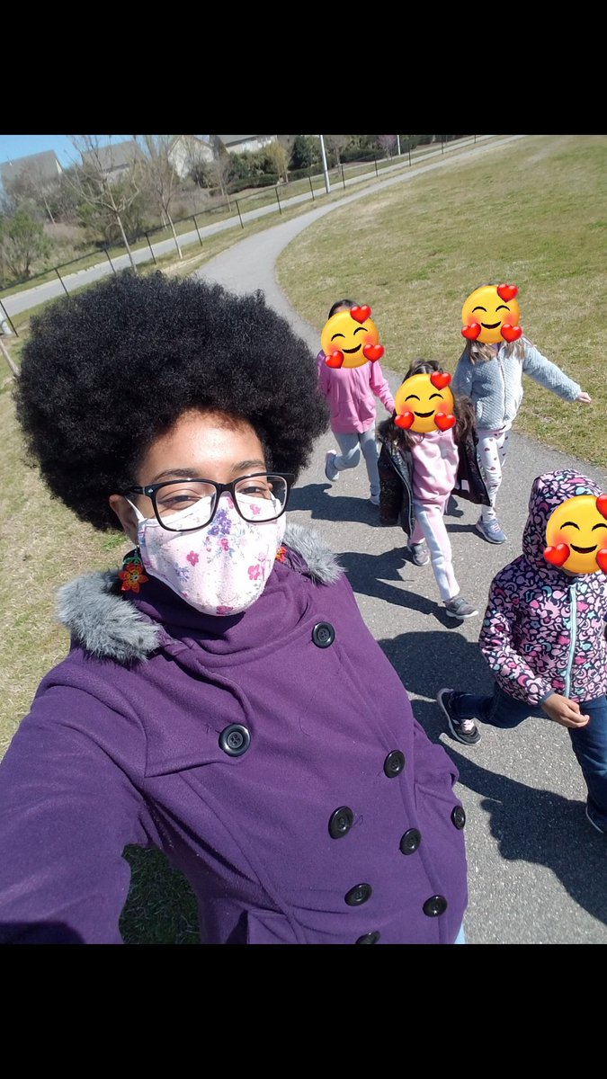 TheMsDrayton's tweet photo. In honor of the First Day of Spring and International Day of Happiness, my @HortonsCreekES KinderHawks and I went on a walk. #togetherisbetter 😍 #hawksdoitdifferent 🤓 #otherhawksmatter 🤩 https://t.co/7PcRKoohql