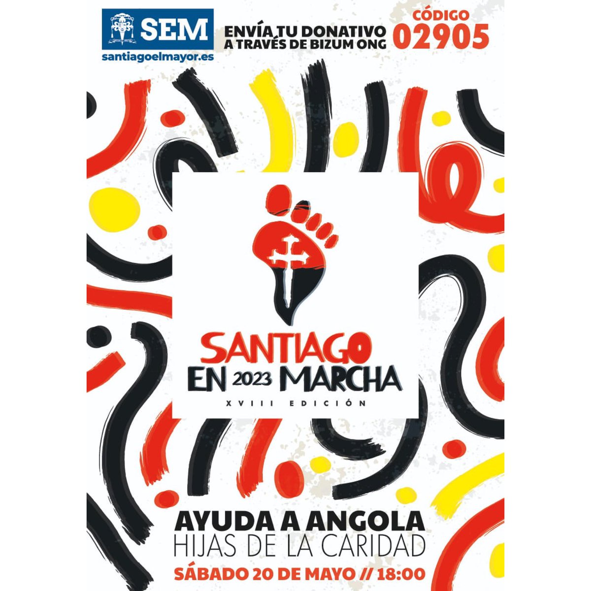 ¡Estábamos deseando compartir con vosotros el que será el cartel de la XVIII Marcha Solidaria del Colegio!

¡Este año, todo lo recaudado servirá para ayudar a Angola! 

Un año más… ¡CONTAMOS CON VOSOTROS!

Estad atentos, os iremos informando de todo 

<a href="/architoledo/">Archidiócesis de Toledo</a> @Creando_FARP