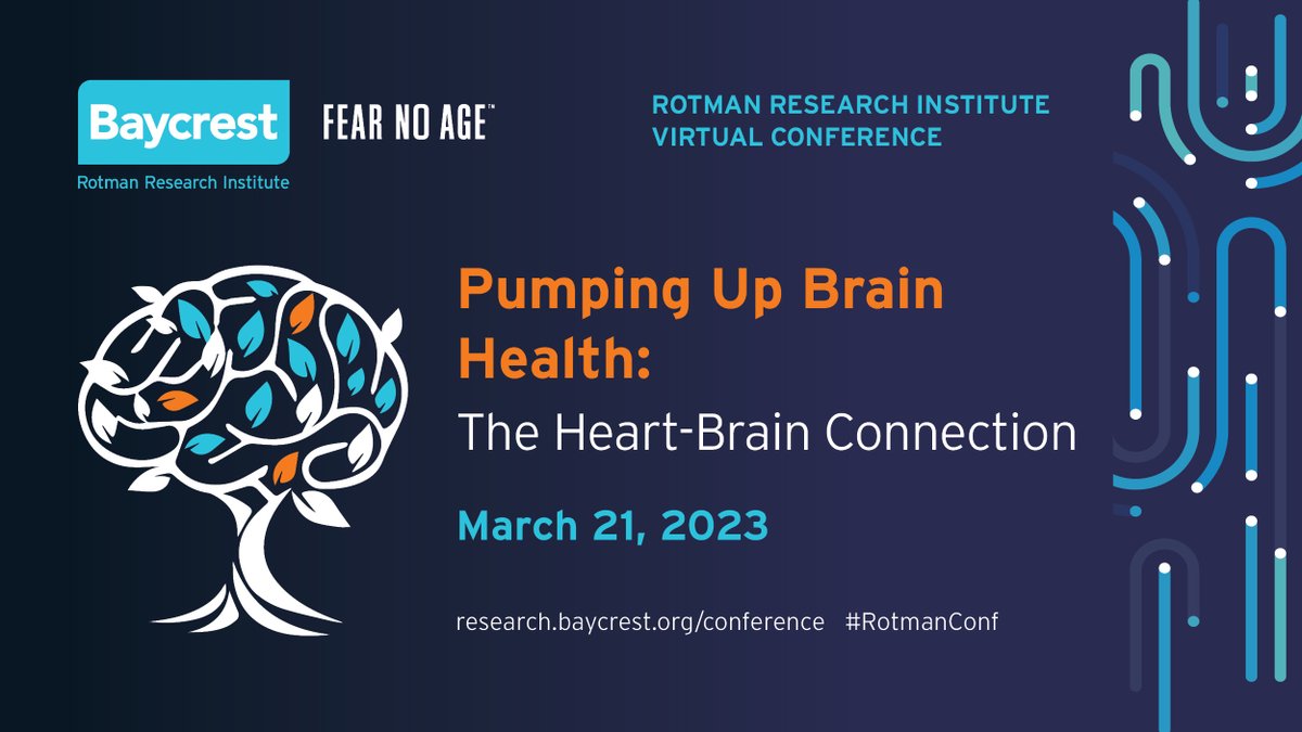 An opportunity to witness some of the leading scientists in Neuroscience and Cognition. Exciting topics and cutting-edge research!
#baycrest #rotmanresearchinstitute #cognitiveneurology #behavioralneurology #dementia #aging #neuroscience