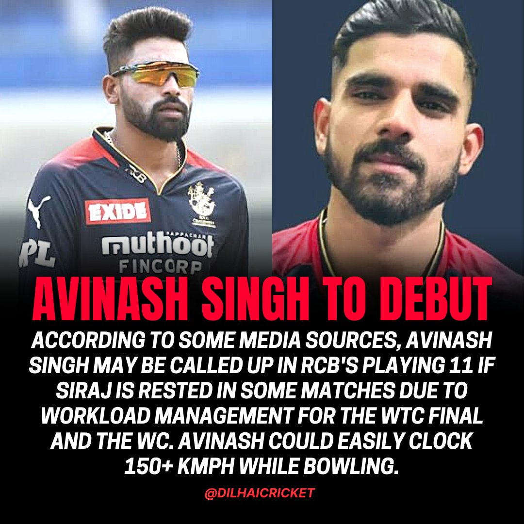 dilhaicricket's tweet image. Avinash Singh vs Umran Malik!🤩

#Cricket #MohammedSiraj #AvinashSingh #RCB #IPL2023 #IPL #cricketnews
