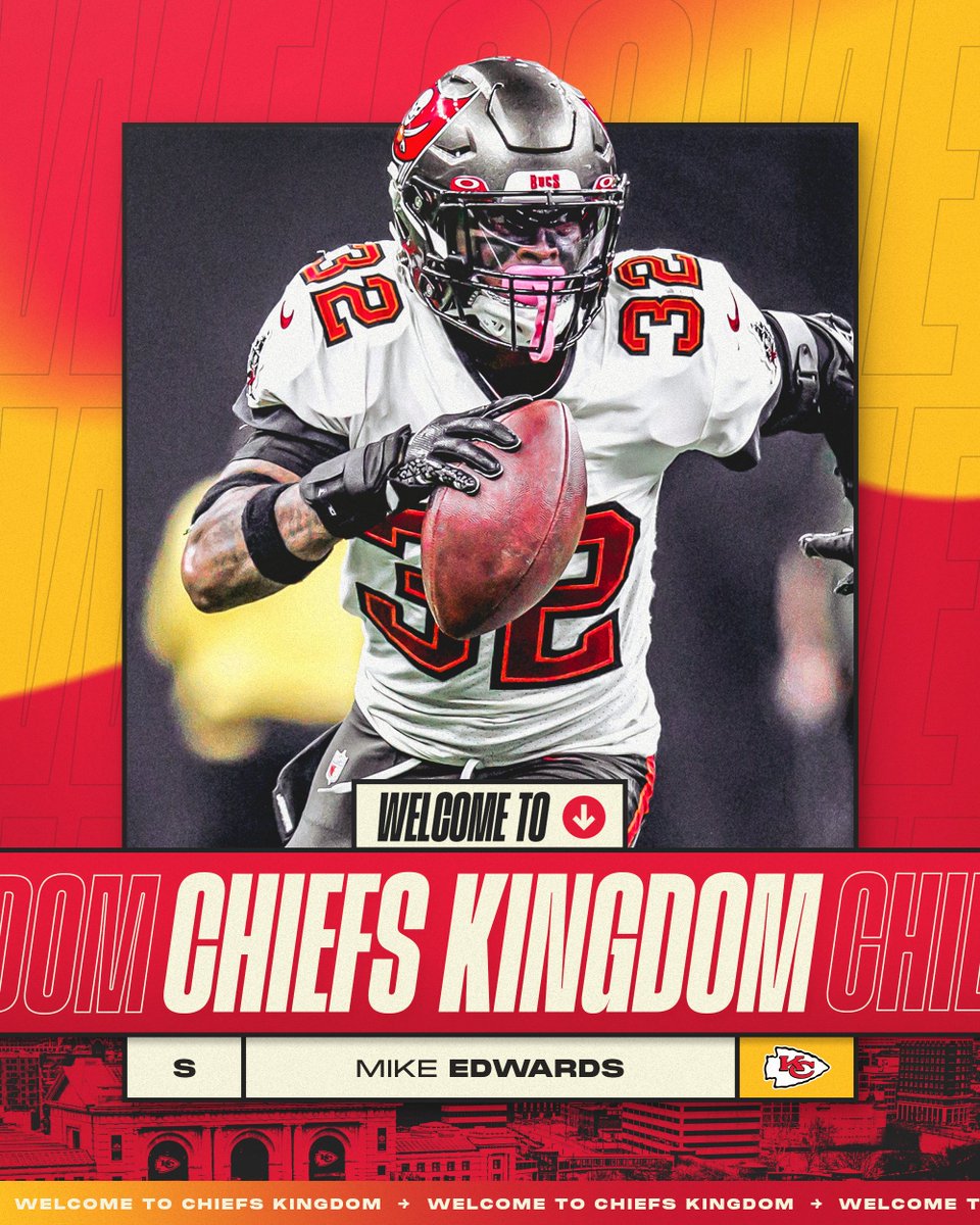 Chiefs's tweet image. Another ballhawk? Yes please 👏

Safety @M__Edwards7 has officially joined the Kingdom!