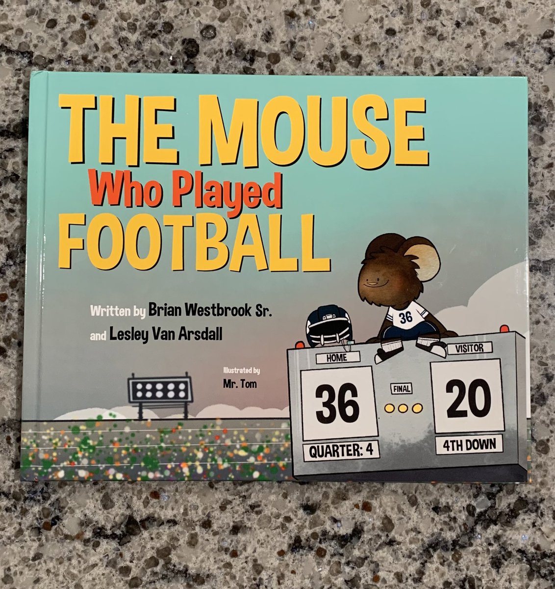 JeffSkversky's tweet photo. 📕 Look What Came in the Mail!

“The Mouse Who Played Football”

So excited to read to my little girls! 

Thanks @36westbrook @LVAmedia @markmeany &amp; @itsmistertom https://t.co/DBCUGoJT35