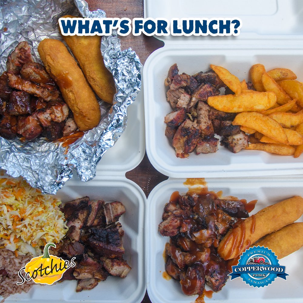 CopperwoodPork's tweet photo. Talk about delicious π
Check out our Plate of the Week from @/scotchiesjamaica
#CopperwoodPork #BuyLocal #PutPorkOnYourFork
#KnowYourPork https://t.co/blvhpGFuMU