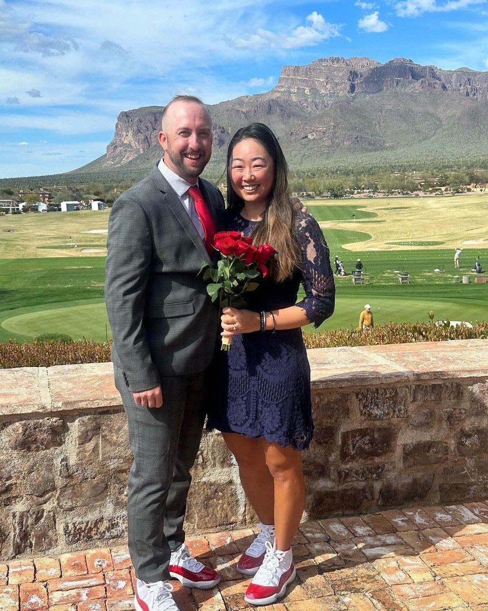 .<a href="/minaharigae/">Mina Harigae</a>'s week at Superstition Mountain:

- Get Married ✅

- Play in the LPGA Drive On Championship ✅