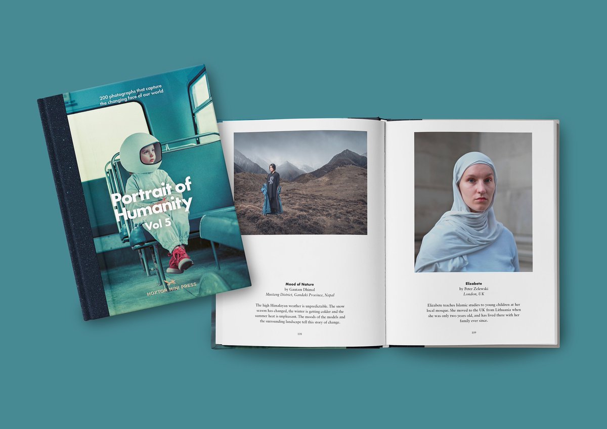 PeterZelewski's tweet photo. Full of pride today upon seeing my portrait of ‘Elizabete’ in the new ‘Portrait of Humanity’ book (Vol 5) by @HoxtonMiniPress in conjunction with @bjp1854! A stunning book, full of wonderful portraits from over 50 countries. #PortraitofHumanity #hoxtonminipress #bjp1854 https://t.co/AvrgMtOYEj