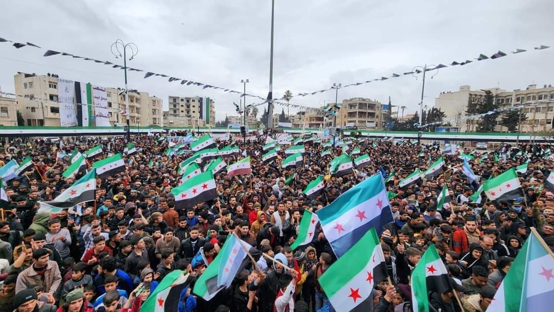 #الثورة_السورية_12_عاماً ثورة شعب ✍️✌