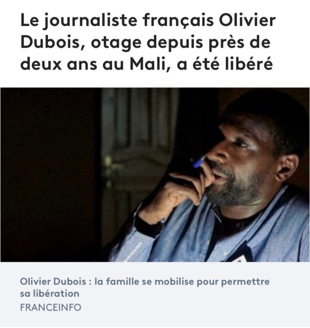 liladjellali's tweet photo. C'est un véritable soulagement.
Toutes mes pensées joyeuses vont à @O_DuboisFamille.
#mali #maliberte https://t.co/22OXIXWXkg