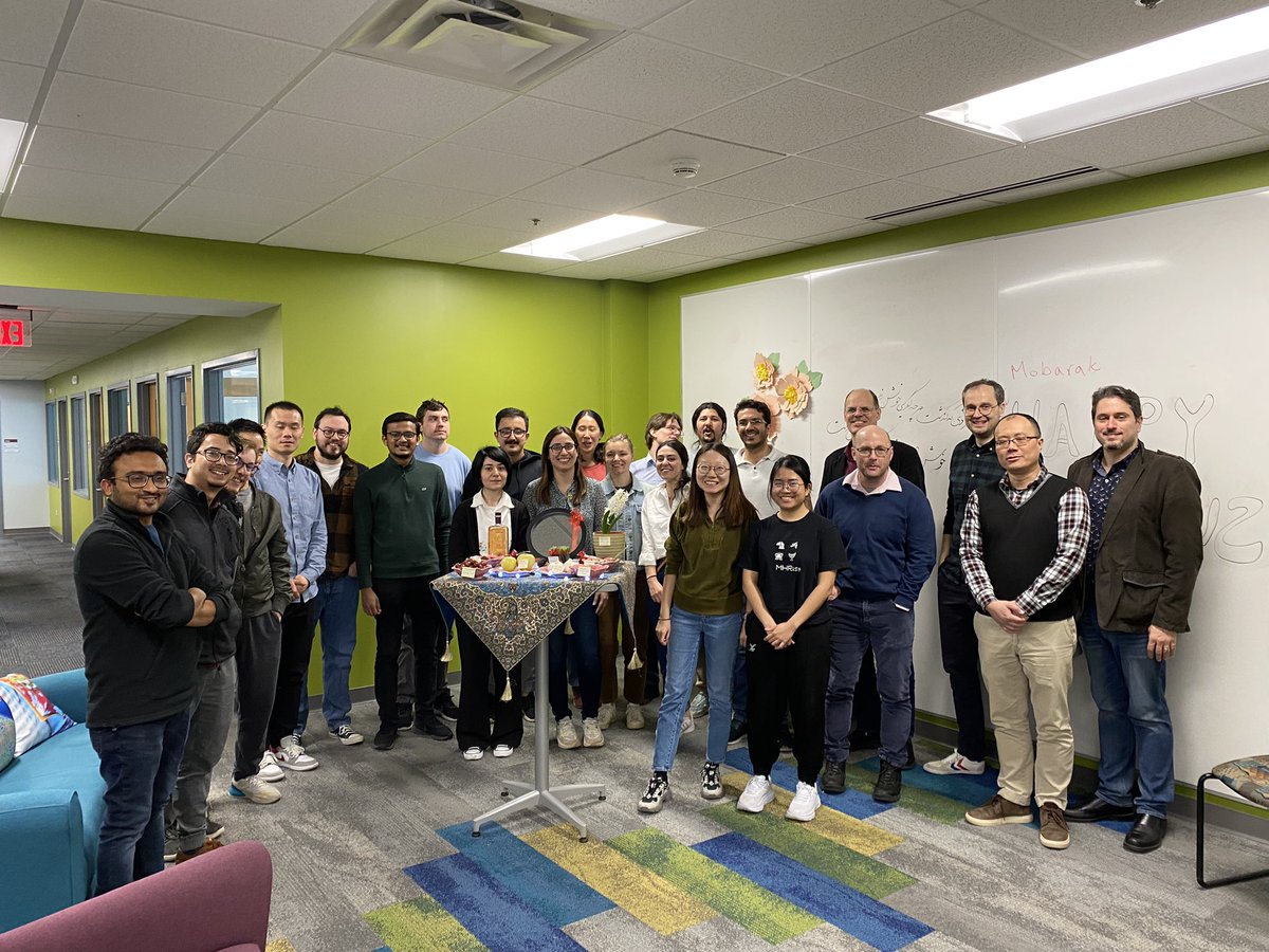 Celebrating the New Year with our Iranian Cluster members today - thank you for sharing your traditions and your FOOD - everything was delicious!