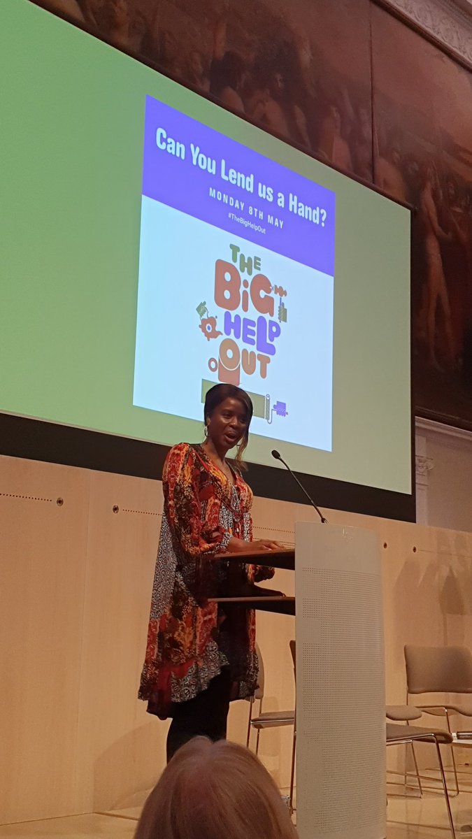 Rachael Bayley (@volunteeringrb) on Twitter photo June Sarpong hosts The big help out launch. @TheBigHelpOut23 <a href="/AVMtweets/">Assoc. of Volunteer Managers</a> June Sarpong hosts The big help out launch. @TheBigHelpOut23 <a href="/AVMtweets/">Assoc. of Volunteer Managers</a>