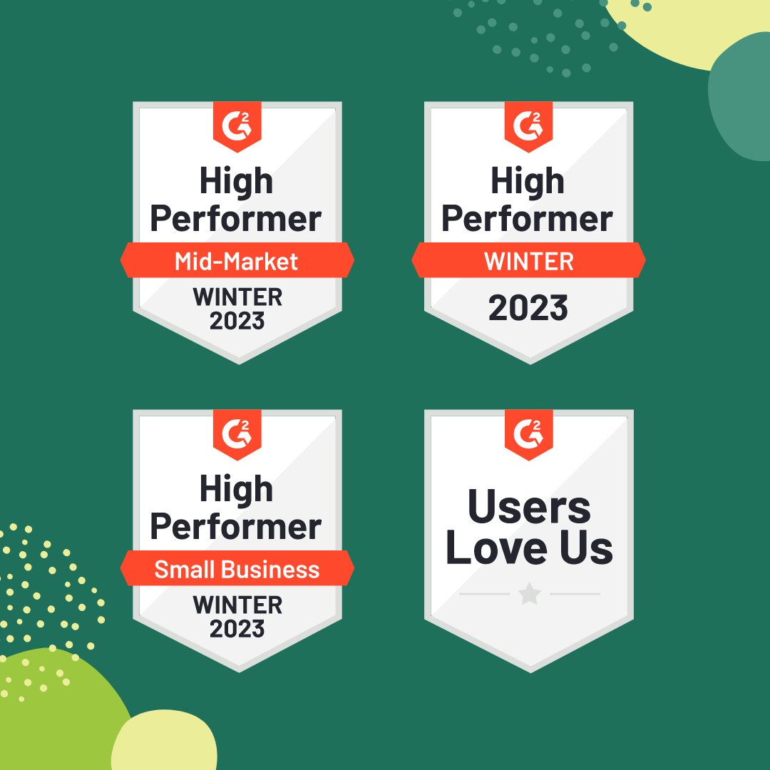 Rounding out this winter, it's an honor to be recognized as a leader in our field by G2!

#avochato #sms #g2 #cpaas