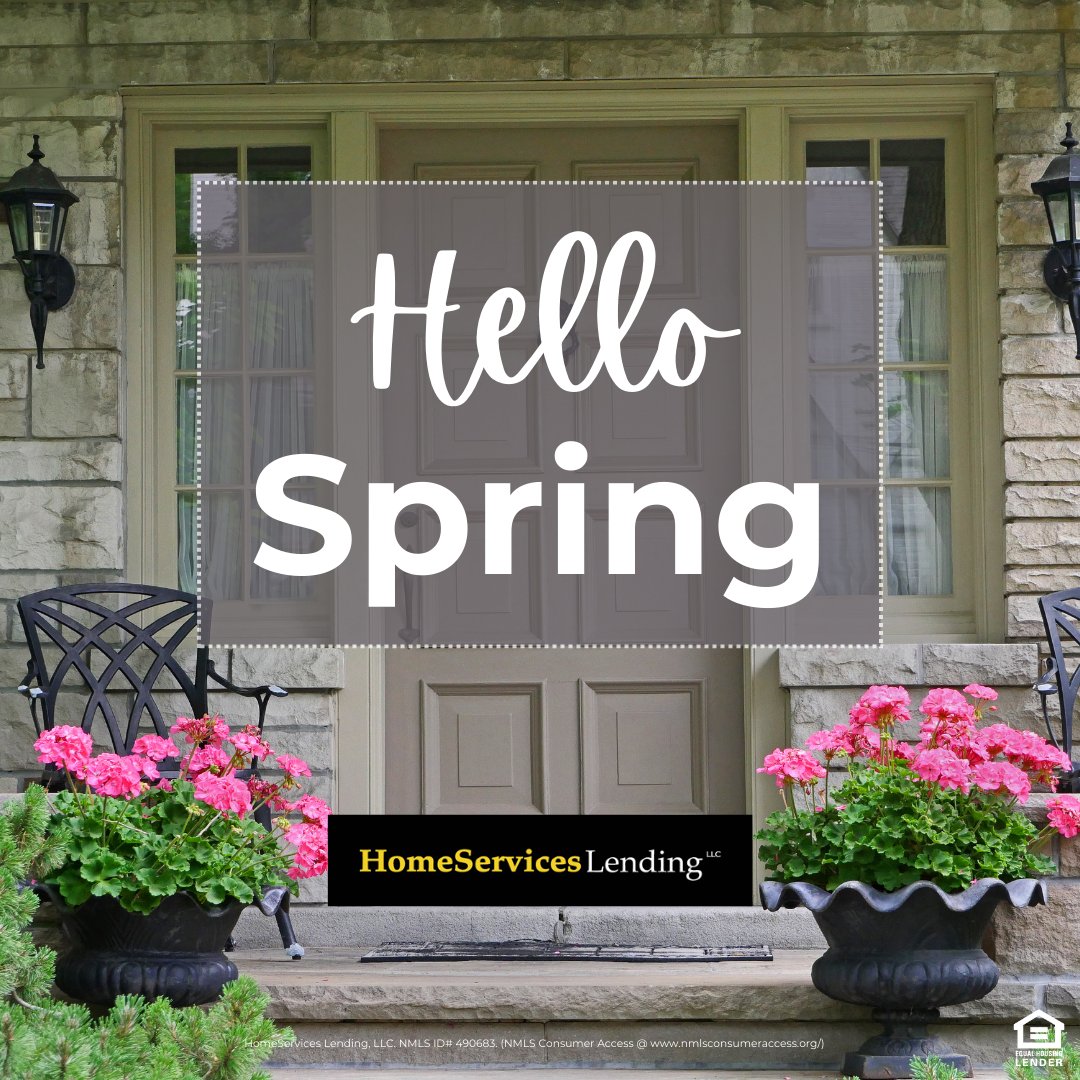HS_Lending's tweet photo. Spring has arrived, which means the spring market is in full swing. Contact me today to get started!

#FirstDayofSpring #spring #homeserviceslending #hsllocal #homebuying https://t.co/iKdGgNoYK8