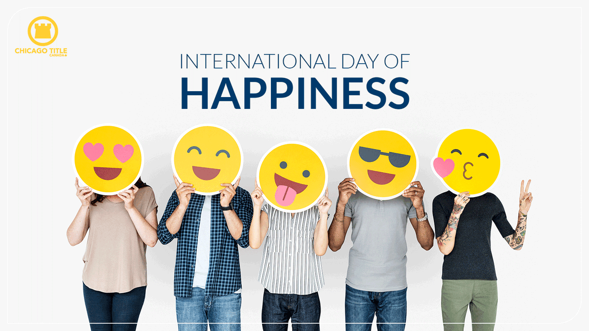 Happy International day of Happiness! We're feeling incredibly joyful today, knowing we can provide our clients peace of mind through our title insurance services. Protecting you against fraud and other risks is our top priority!

#internationalhappinessday