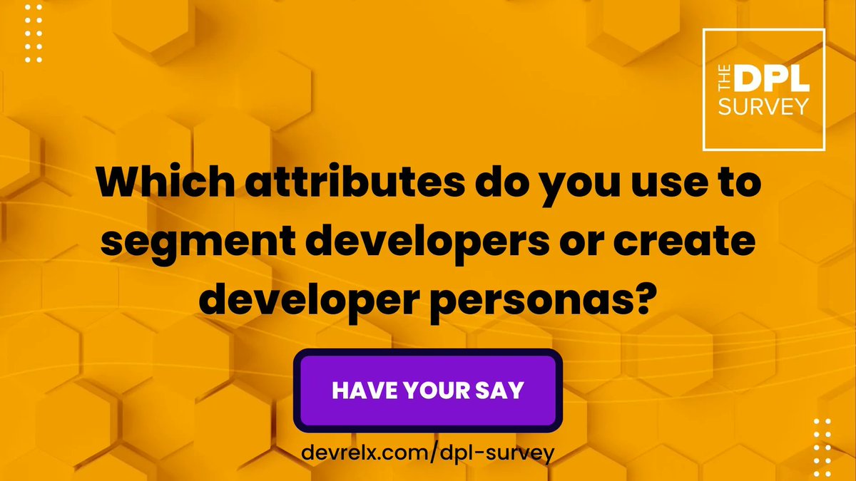 devrelcareers's tweet photo. Into #developer marketing, relations and advocacy? Then we need your feedback! 🤗 The Developer Program Leaders survey, supported by us and the #DevRelX community is now live! Take the survey here: https://t.co/Bs8jYbiDdK  #devrel @SlashDataHQ #developerprogramsurvey #DPLsurvey https://t.co/2fKQAG5BgX