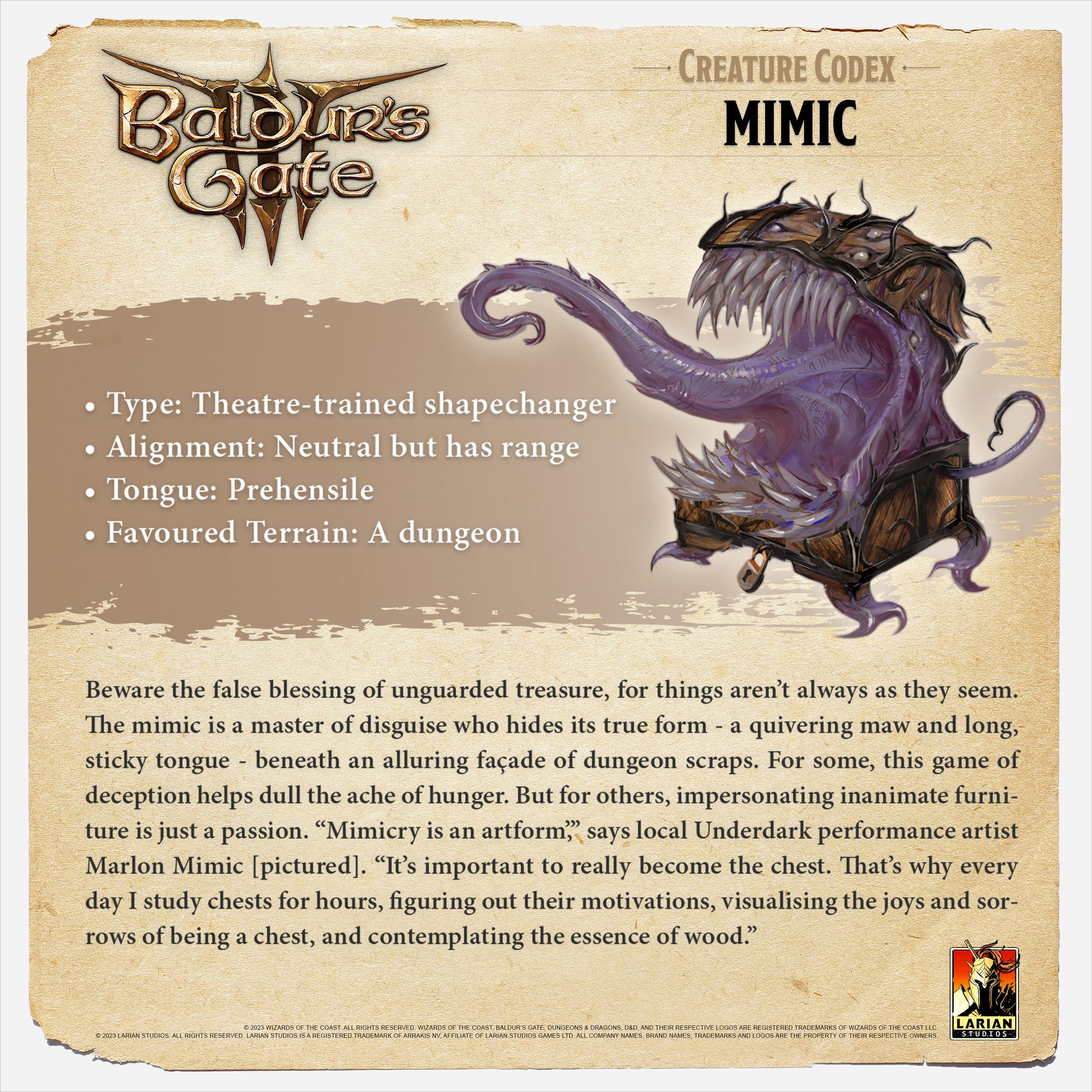 Mimic - Baldur's Gate 3 Wiki
