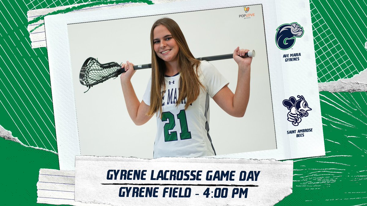 Gyrenes's tweet photo. LAX - Two of the nation's top 12 teams battle this afternoon in Ave Maria, as No. 8 @GyreneLacrosse hosts (RV) Saint Ambrose!

Opening draw from Gyrene Field is scheduled for 4:00 pm! https://t.co/mOWoWK0Hh9