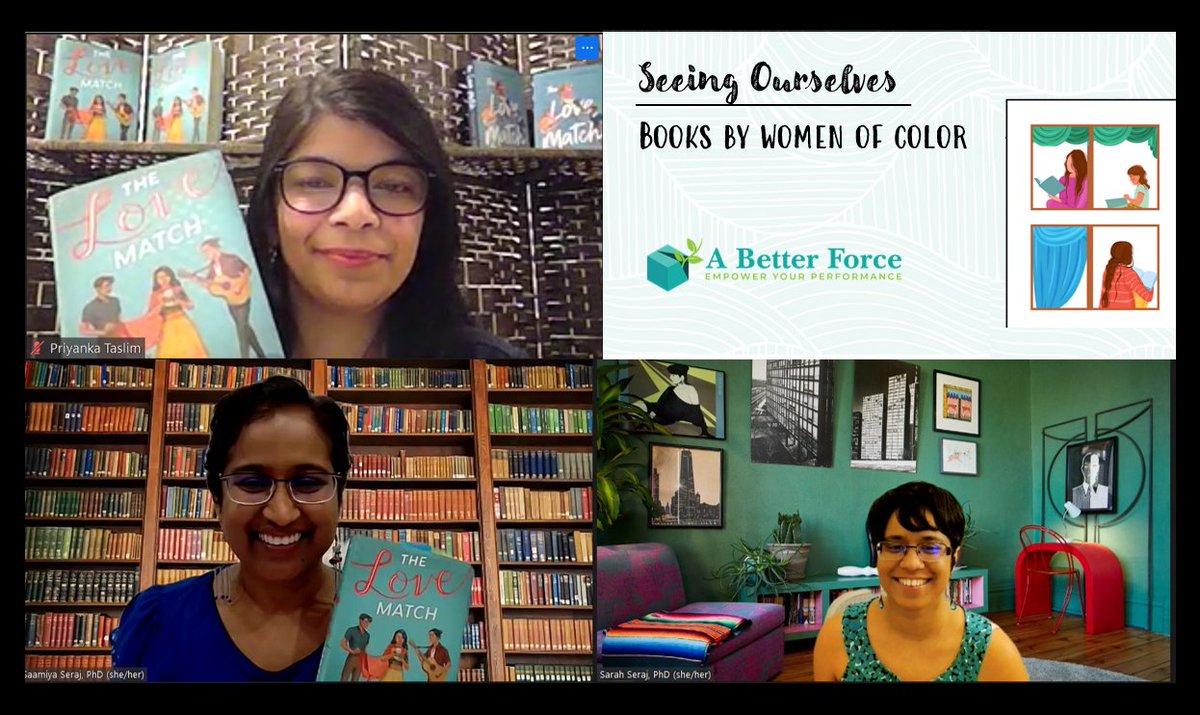 aBetterForce's tweet photo. We had an amazing first book club discussion and author Q&amp;A with Priyanka Taslim (@bhootbabe). Thank you to everyone who attended! If you missed out, you can read the transcript at: https://t.co/6dxlXD3MXM. We hope her words uplift you as it did for all of us at the book club🔥 https://t.co/XWUdcQGOYo