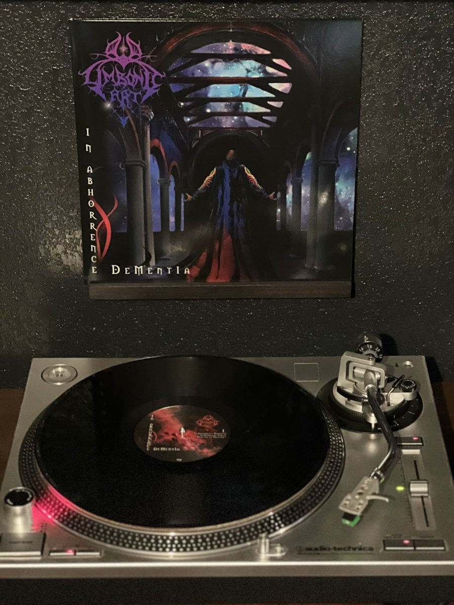 satancblckmetal's tweet photo. LIMBONIC ART βIn Abhorrence Dementiaβ 1997 #limbonicart #norwegiansymphonicblackmetal limitededitionvinyl reissue repress 2023 1of250 black #flogarecords https://t.co/wBG3C4277e