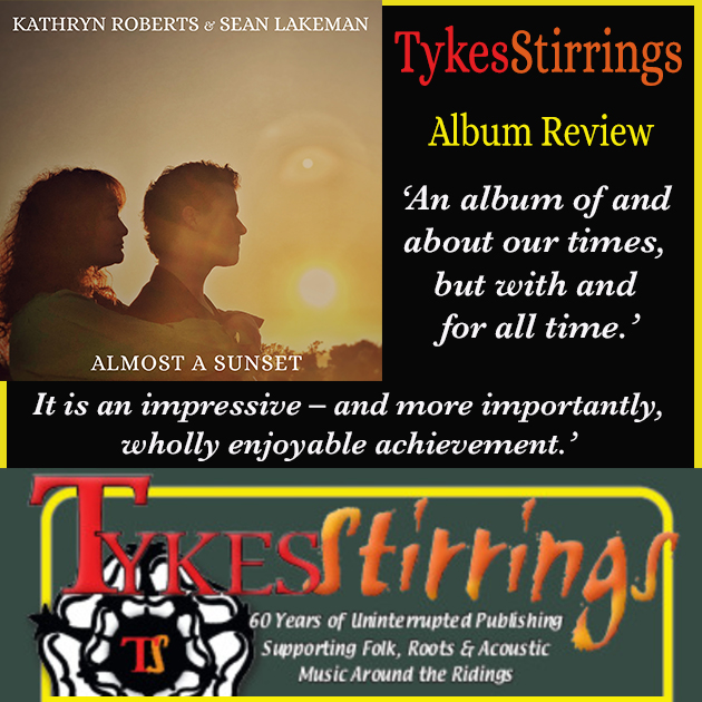kathryn_sean's tweet photo. Thanks to #tykesnews/#Stirrings for this gleaming review for #almostsunset published in their their Spring issue. https://t.co/bTKStJ5pMe
Watch out for a full in depth delve into the album in the Summer issue
#newalbum #albumreview #Reviews #newmusic #folk #folkmusic https://t.co/wBkG4MgvSl