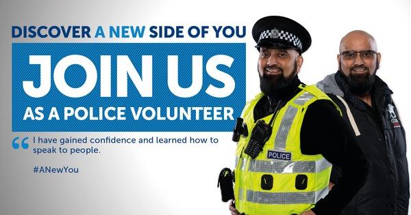 The Special Constabulary is a part-time, volunteer body consisting of voluntary officers with identical powers to that of police officers.

The role is diverse, demanding, and rewarding.

For more info &amp; to apply, visit: ow.ly/HZW550Mshwo

#ANewYou