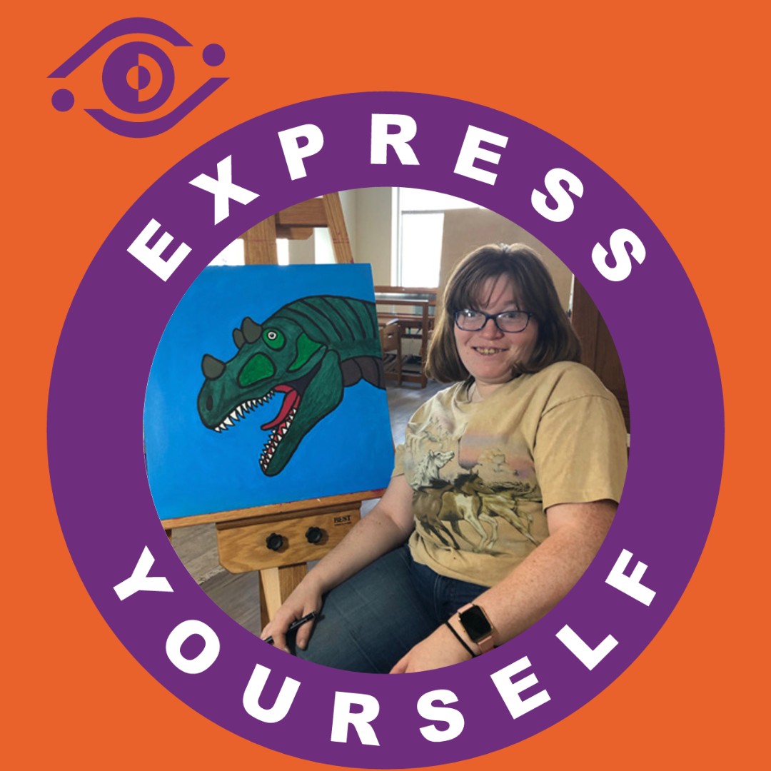 dev_pathways's tweet photo. Show us how you #ExpressYourself! You can make your own posters to celebrate our community’s vibrance, creativity, and self-expression in celebration of Developmental Disabilities Awareness Month. 

Download the poster created by @AccessGalleryCO here: https://t.co/0z9K1t42ot https://t.co/EQHOCai4PC