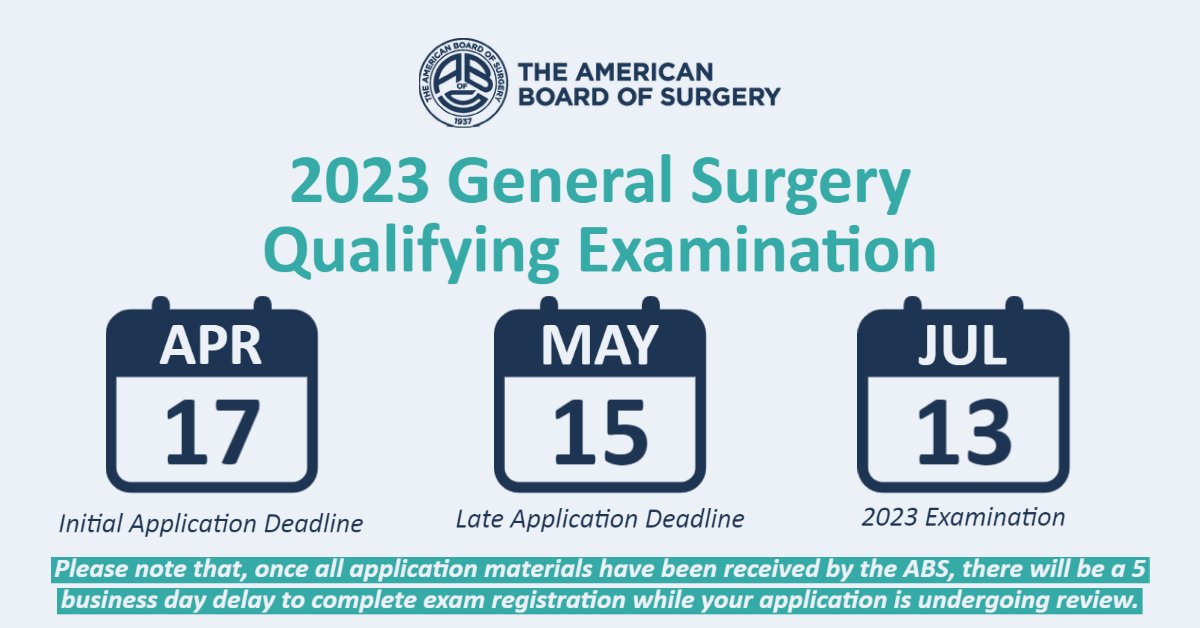 American Board of Surgery tweet media