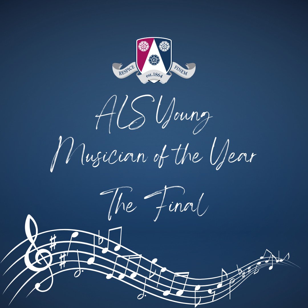 ArnoldLodgeNews's tweet photo. A reminder that the ALS Young Musician of the Year Final is taking place this Thursday! Tickets are still available on Evolve if you would like to join us for a fantastic evening of musical talent. 🎶 #ALSMusic https://t.co/ZzoQssDhJn