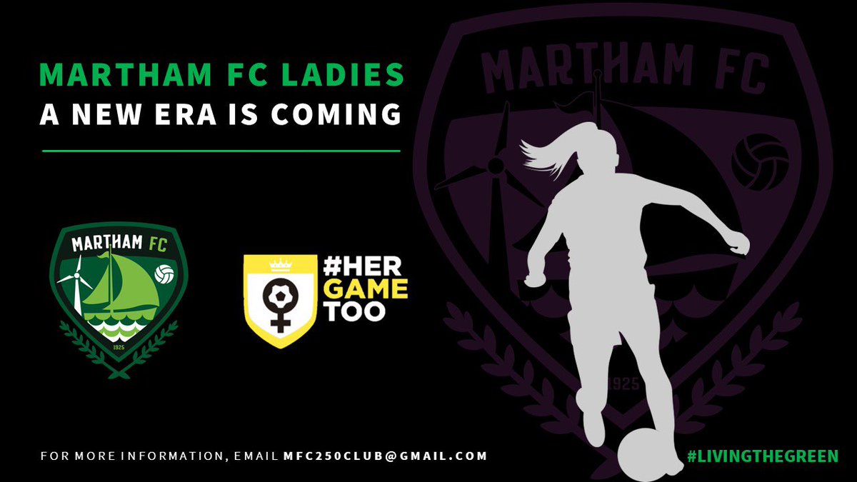 𝗠𝗙𝗖 𝗟𝗮𝗱𝗶𝗲𝘀 | 𝗔 𝗻𝗲𝘄 𝗲𝗿𝗮 𝗶𝘀 𝗰𝗼𝗺𝗶𝗻𝗴💚

We’re seeking female footballers for a new team next season.

If you’re someone who can bring a number of players to the Club, we want to talk to you.

Interested? DM or email mfc250club@gmail.com📥

#HerGameToo #LTG⚽️💚