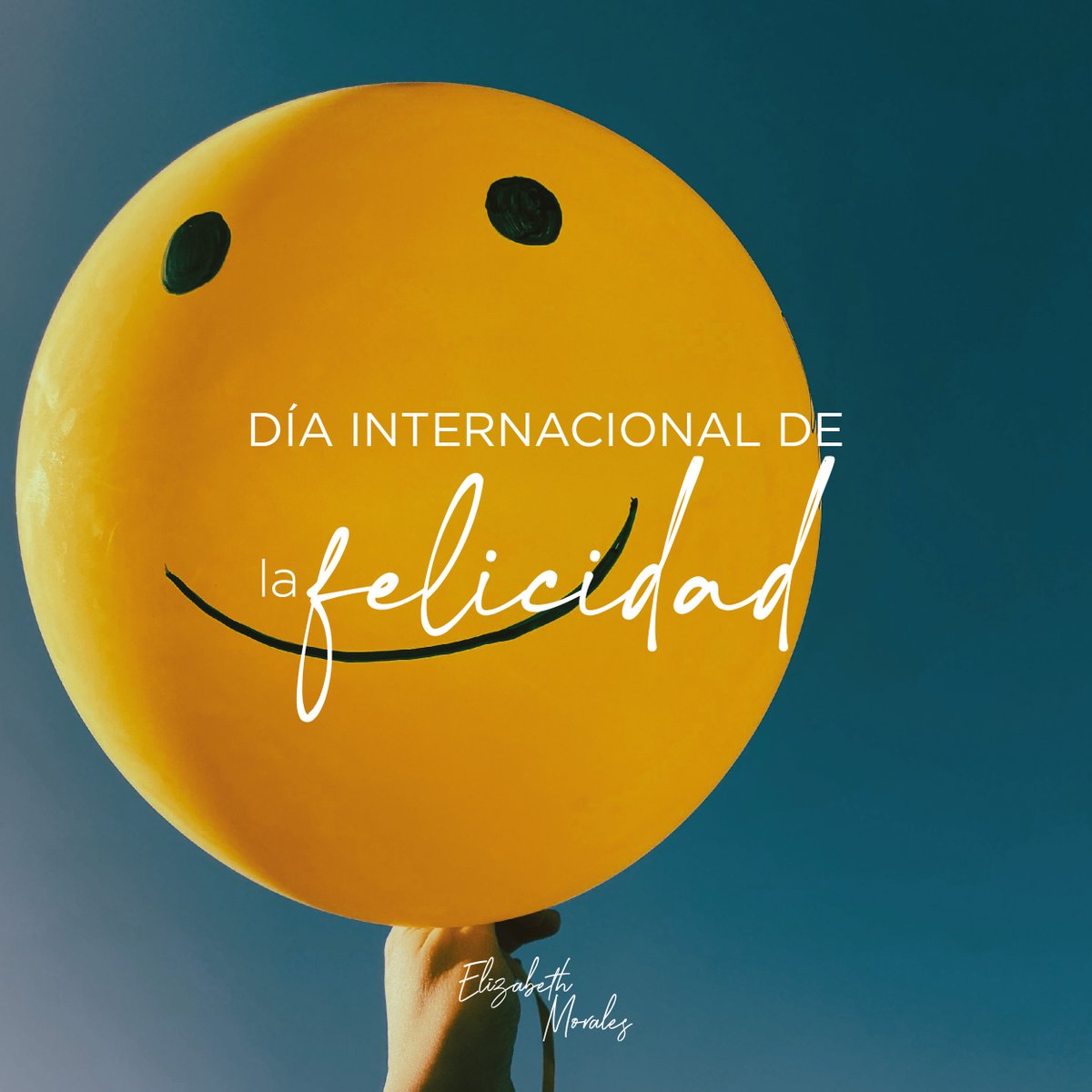 #DíaInternacionalDeLaFelicidad 😃

"La felicidad no es un sentimiento, es una decisión".

#FelizInicioDeSemana
