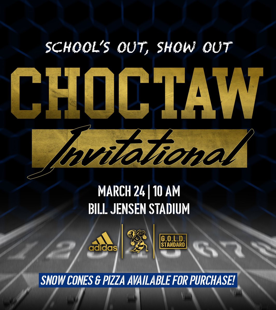 CoachBradClark's tweet photo. 🚨Track Coaches Spots Still Available

📆 THIS Friday, March 24th

⏰ 10:00am Coaches Meeting

⏱️ 10:30 Field &amp; Running Event Begin

📍Choctaw High School

🏃🏼‍♀️🏃🏻Boys &amp; Girls @StingEmTrack

☕️🍩 Best Hospitality Around🍕🥤

💻 Email btyler-clark@cnpschools.org

⌚️Enduro Timed Races https://t.co/zKfpPzOIsX