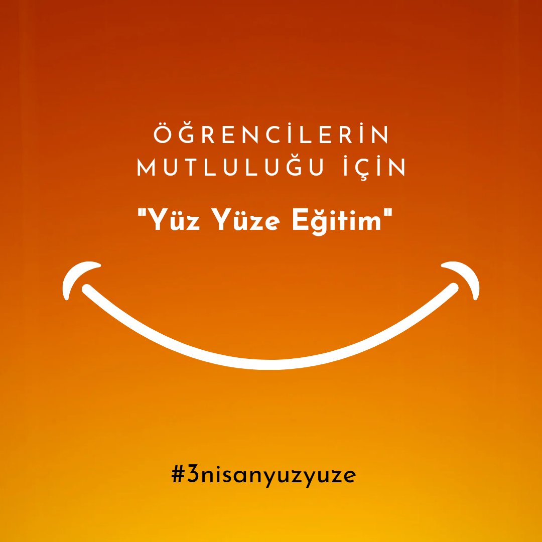 Milyonlarca üniversite öğrencisi artık zamanı gelen yüz yüze eğitim kararını bekliyor.Yapılacak olan kabine toplantısında öğrenciler için olumlu ve net bir çözüm kararı bekliyoruz.3 Nisan'da tüm bölümler için kesin bir bilgi verilmesini istiyoruz!
#3nisanyuzyuze
#Kabineunidenyana