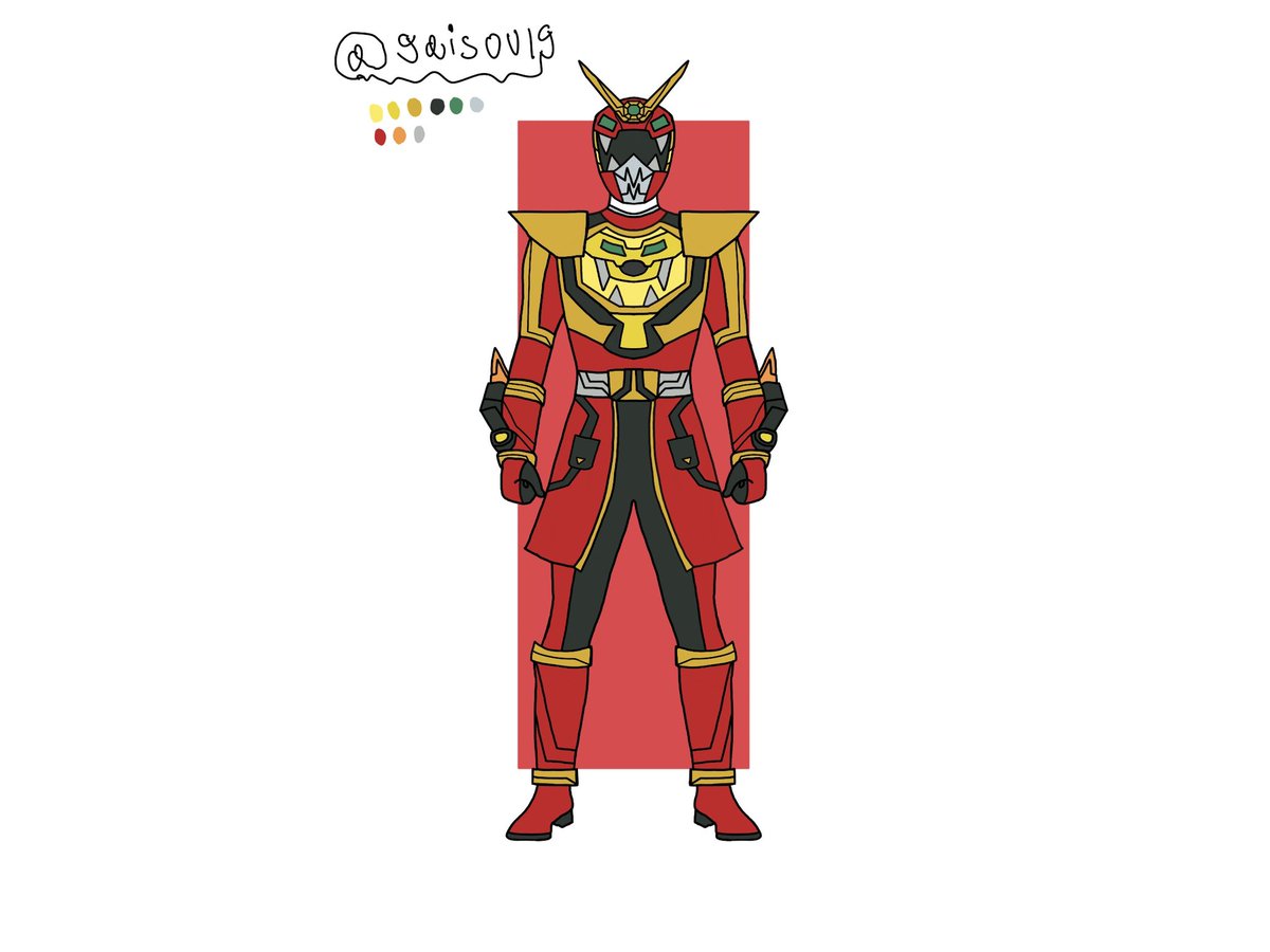 Gaisoulg's tweet image. “Brave Equip!”

“The Prideful Future! BravEmperor!”

Hailing from a destroyed future, Mamoru Gai arrives in the present to stop this destruction and to protect the Earth as the “leader” of the Yuuki Sentai Braveman!

More details below! #Braveman #GaisoulgArt #勇気戦隊勇者マン