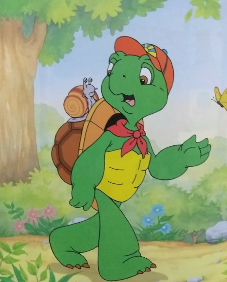 Esta tortuga me hacía el aguante todas las mañanas antes de ir al colegio