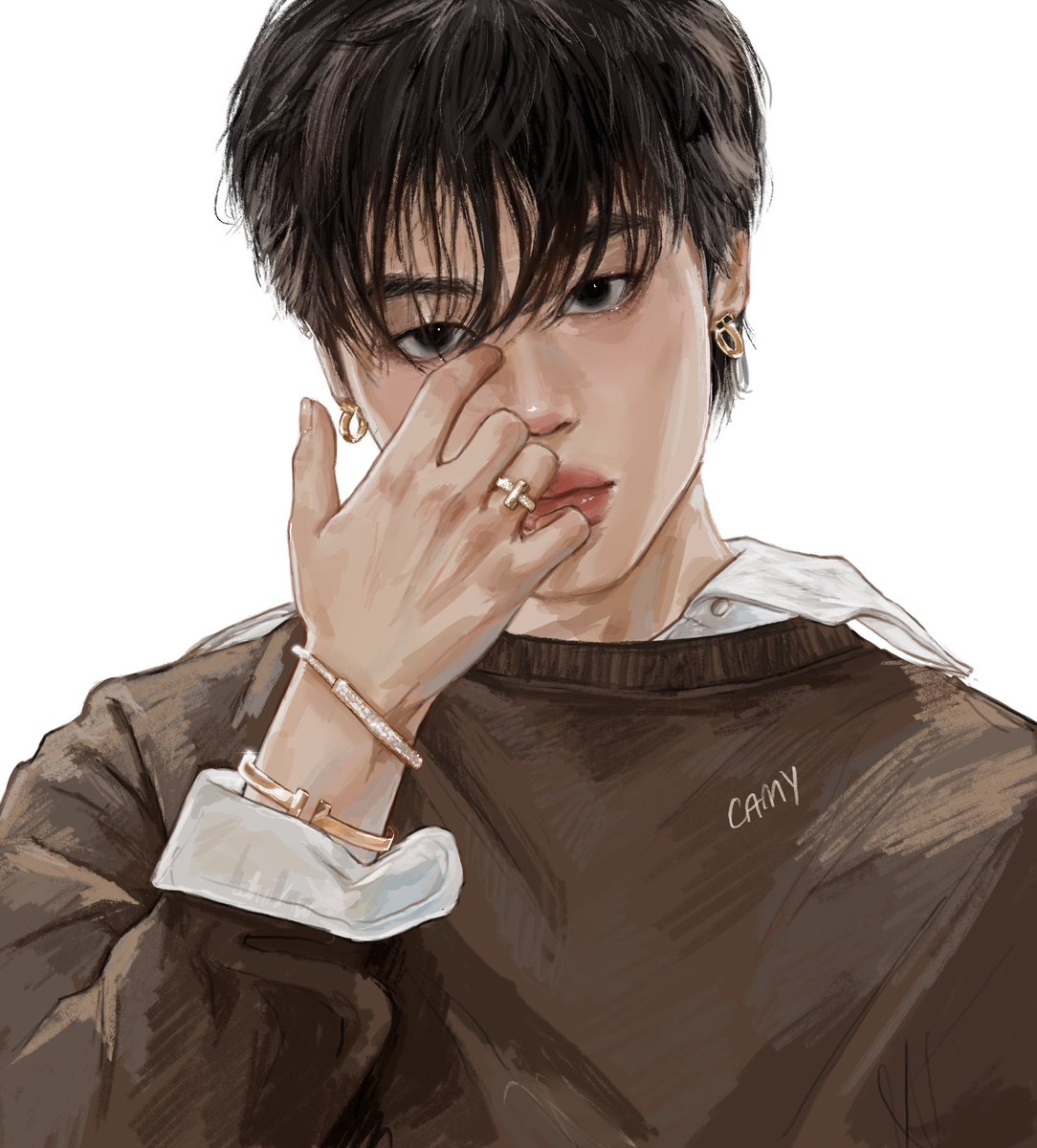 「jimin commission  」|camy 🌙のイラスト