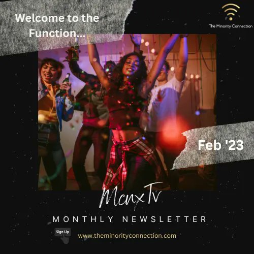 TheMCNXTv's tweet photo. ๐๐ฌ Welcome to the Function: Feb's Newsletter is here! ๐ Discover some of the best tv, film, and music picks from the TMC crew. Let us know what's on your radar. Don't miss out! ๐ https://t.co/ZMlAqaQUEu #MonthlyNewsletter #JustLikeMusic #JustLikeMovies #JustLikeTv #FebEdition https://t.co/NApaST8hHH